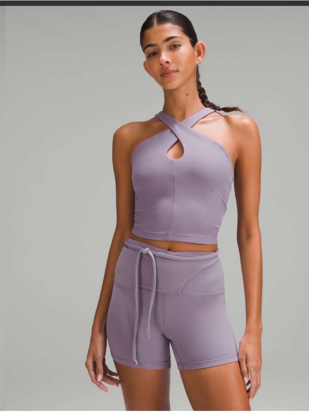 Lululemon Align Keyhole Halter Tank Top
Purple Ash
